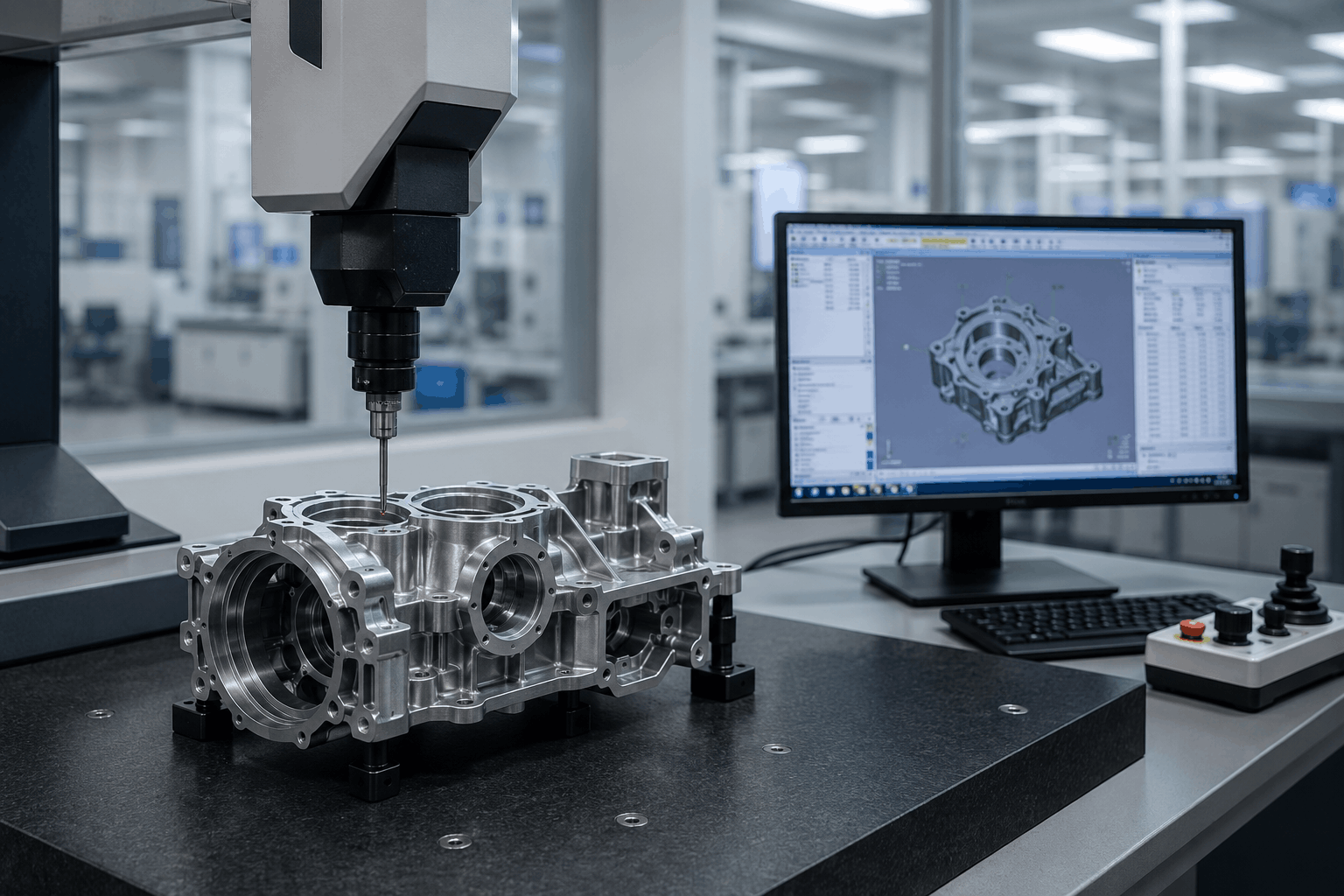 Precision quality inspection at QI Industrial Tech